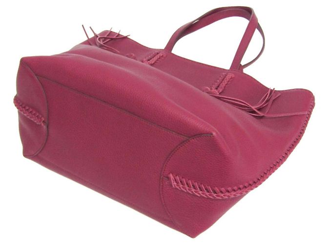 Tod's Gypsy Leder-Tote-Bag für Damen Lila - Ansicht 3