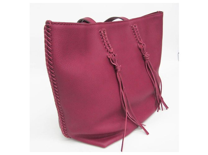 Tod's Gypsy Leder-Tote-Bag für Damen Lila - Ansicht 8