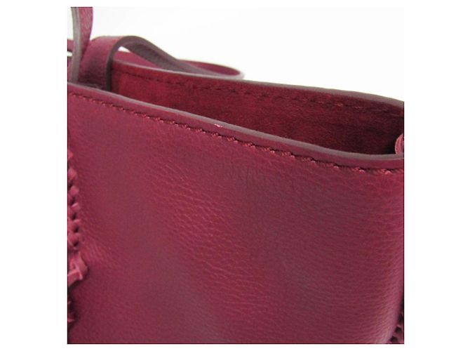 Tod's Gypsy Leder-Tote-Bag für Damen Lila - Ansicht 9