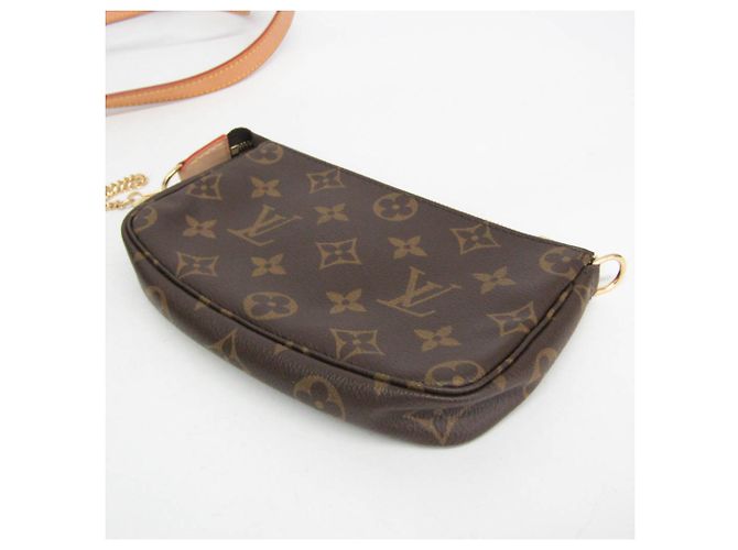 Borsa a tracolla da donna Louis Vuitton Monogram Bucket GM M42236 Marrone - vista 16