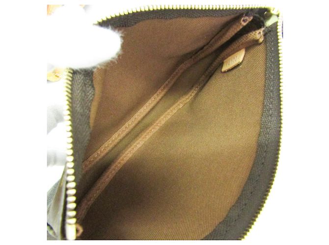 Borsa a tracolla da donna Louis Vuitton Monogram Bucket GM M42236 Marrone - vista 18