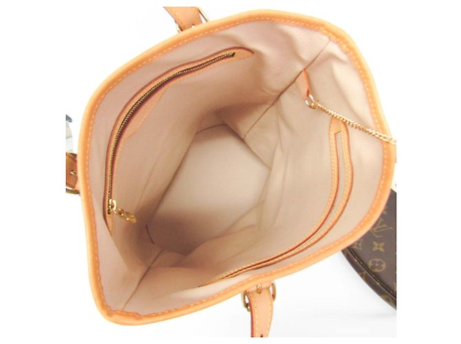 Borsa a tracolla da donna Louis Vuitton Monogram Bucket GM M42236 Marrone - vista 4