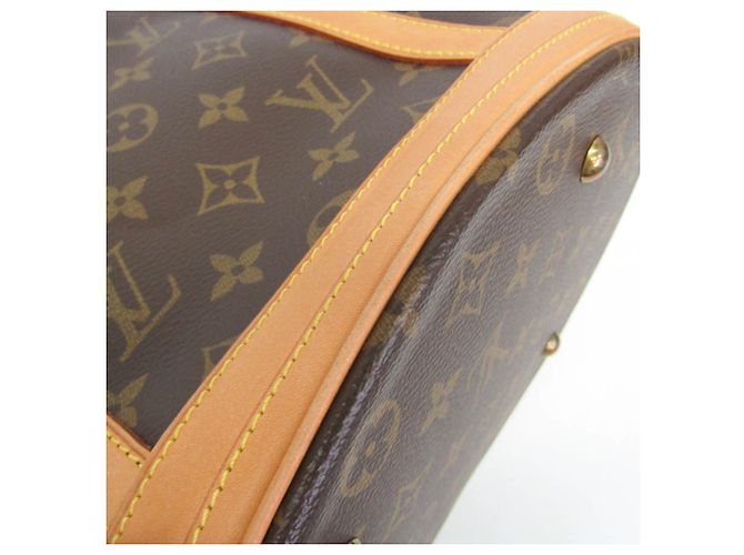 Borsa a tracolla da donna Louis Vuitton Monogram Bucket GM M42236 Marrone - vista 6