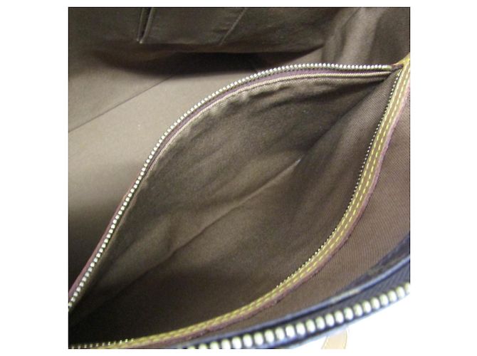 Borsa Cabas Mezzo Monogram Louis Vuitton Marrone - vista 13