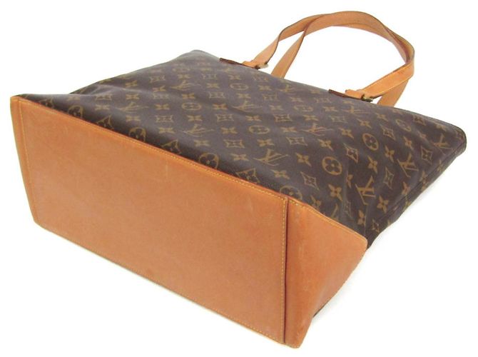 Borsa Cabas Mezzo Monogram Louis Vuitton Marrone - vista 2