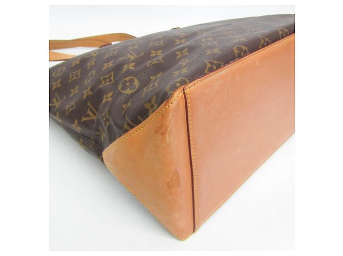 Borsa Cabas Mezzo Monogram Louis Vuitton Marrone - vista 4