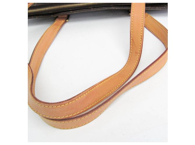 Borsa Cabas Mezzo Monogram Louis Vuitton Marrone - vista 9
