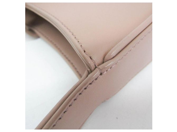 Borsa Yves Saint Laurent LE 5 À 7 in Pink Beige - vista 10