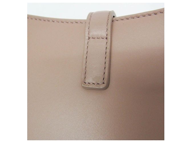 Borsa Yves Saint Laurent LE 5 À 7 in Pink Beige - vista 12