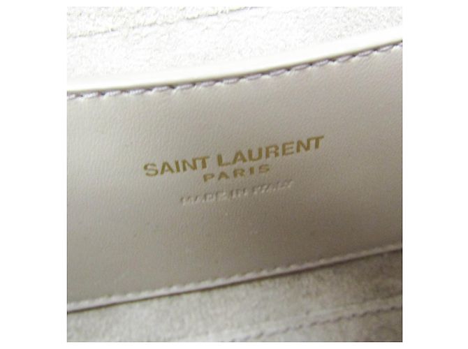 Borsa Yves Saint Laurent LE 5 À 7 in Pink Beige - vista 13