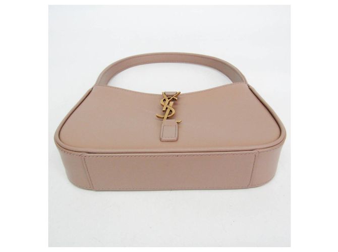 Borsa Yves Saint Laurent LE 5 À 7 in Pink Beige - vista 6