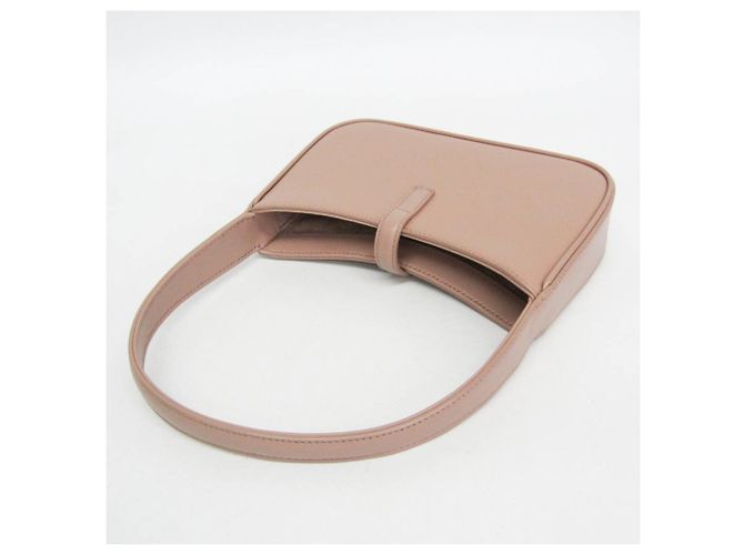 Borsa Yves Saint Laurent LE 5 À 7 in Pink Beige - vista 8