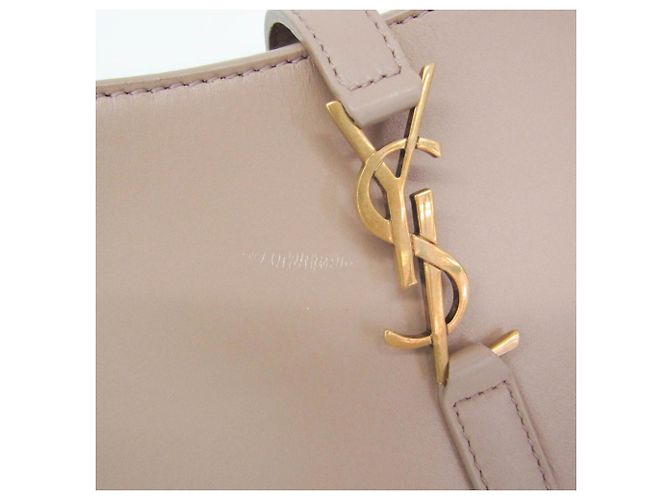 Borsa Yves Saint Laurent LE 5 À 7 in Pink Beige - vista 9