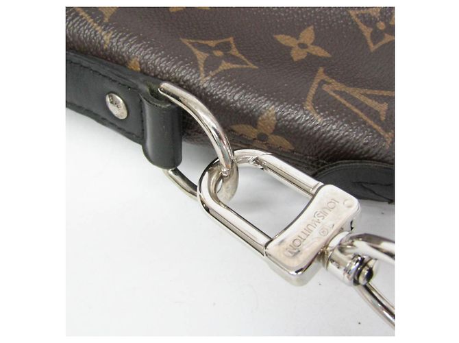 Borsa a Tracolla Louis Vuitton Monogram Macassar Davis Monogramma - vista 12
