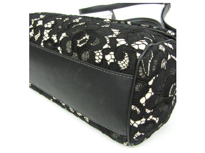 Borsa Dolce & Gabbana Sicily Nero Beige - vista 5