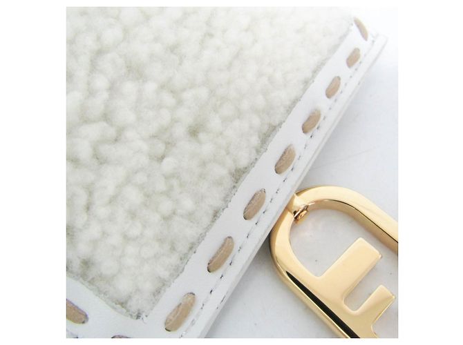 Custodia per telefono Fendi Logo Boa Bianco Beige - vista 11