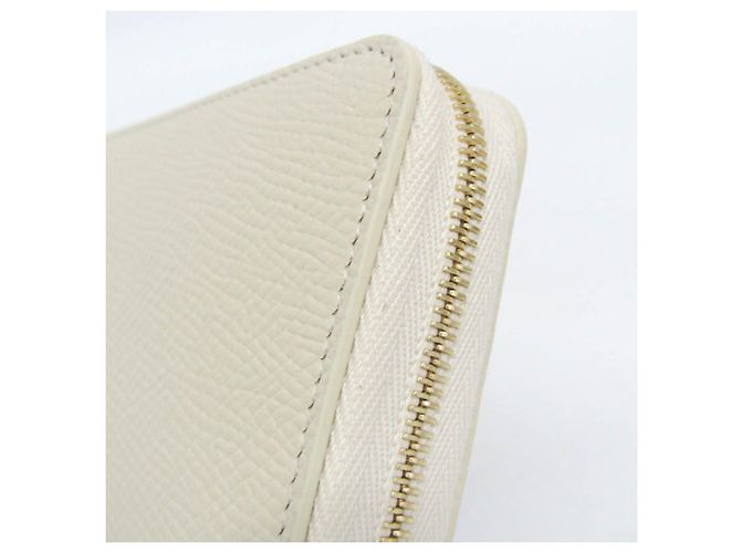 Céline Celine Large Zipped Wallet mit Arc de Triomphe Motiv Roh - Ansicht 10