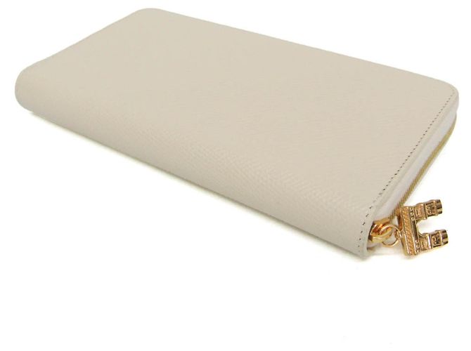 Céline Celine Large Zipped Wallet mit Arc de Triomphe Motiv Roh - Ansicht 3