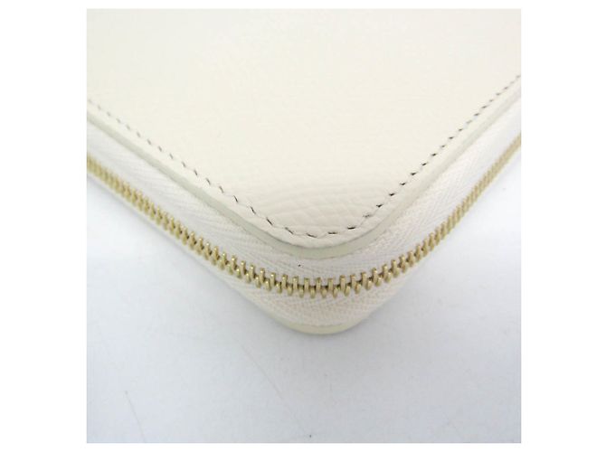 Céline Celine Large Zipped Wallet mit Arc de Triomphe Motiv Roh - Ansicht 7