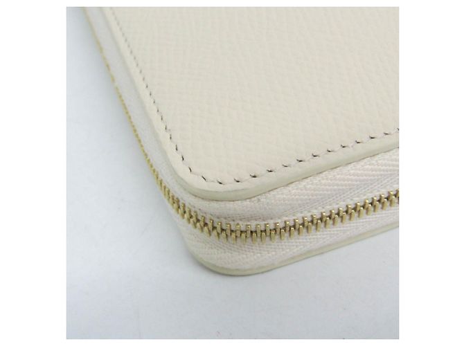 Céline Celine Large Zipped Wallet mit Arc de Triomphe Motiv Roh - Ansicht 8