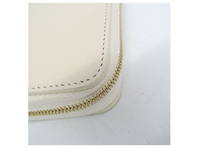 Céline Celine Large Zipped Wallet mit Arc de Triomphe Motiv Roh - Ansicht 9