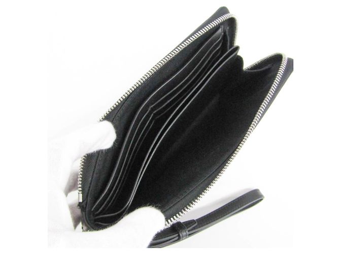 Berluti NINO Pochette piccola con zip a L Marrone scuro - vista 4