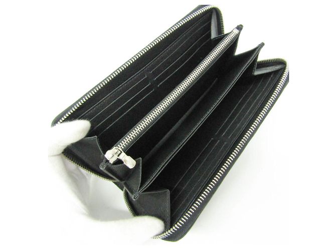 Louis Vuitton Epi Zippy Wallet M61857 Nero - vista 3