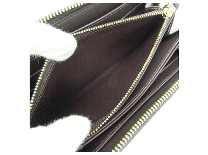 Cartera Zippy Louis Vuitton Monogram Vernis Burdeos - vista 4