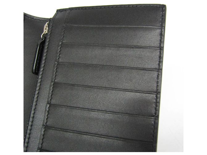 Saint Laurent Classical Continental Wallet Black - view 9