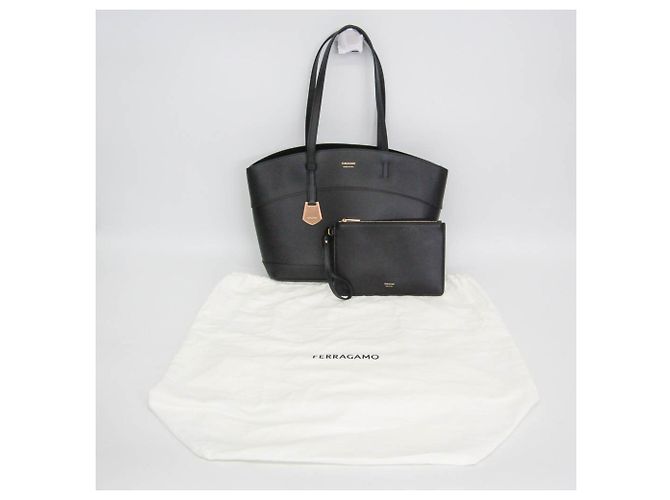 Salvatore Ferragamo Charming Tote AU-21 6797 Nero - vista 2