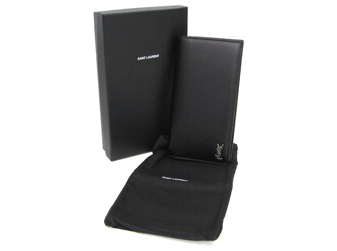 Cartera bi-fold Tiny Cassandra Yves Saint Laurent Negro - vista 2