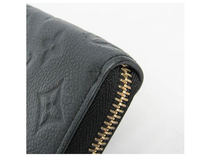 Cartera Louis Vuitton Monogram Empreinte Clemence M60171 Negro - vista 10