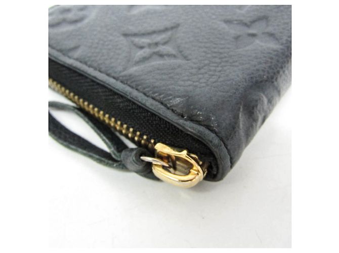 Cartera Louis Vuitton Monogram Empreinte Clemence M60171 Negro - vista 5