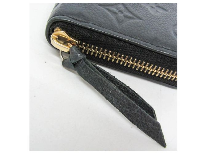 Cartera Louis Vuitton Monogram Empreinte Clemence M60171 Negro - vista 6