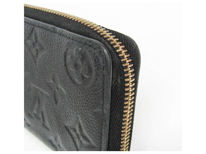 Cartera Louis Vuitton Monogram Empreinte Clemence M60171 Negro - vista 8