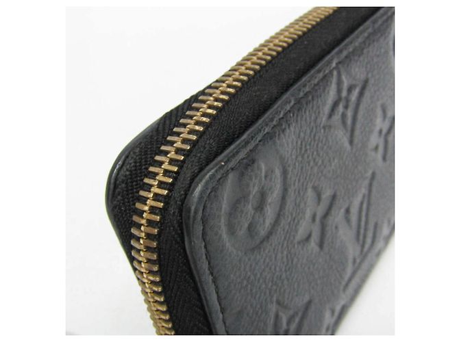 Cartera Louis Vuitton Monogram Empreinte Clemence M60171 Negro - vista 9
