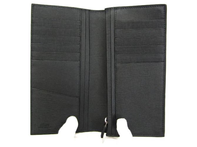 Fendi Zucca langes Portemonnaie Braun Schwarz - Ansicht 3