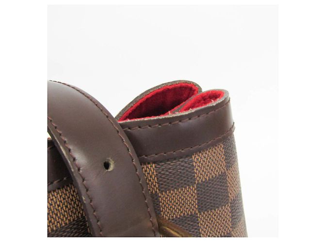 Borsa a tracolla Louis Vuitton Damier Hampstead MM Damier ebene - vista 11