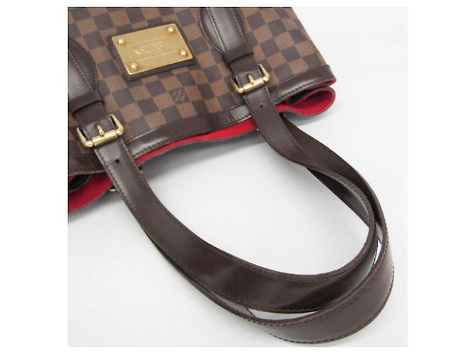 Borsa a tracolla Louis Vuitton Damier Hampstead MM Damier ebene - vista 12