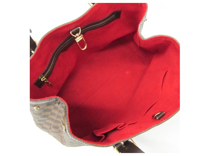 Borsa a tracolla Louis Vuitton Damier Hampstead MM Damier ebene - vista 3