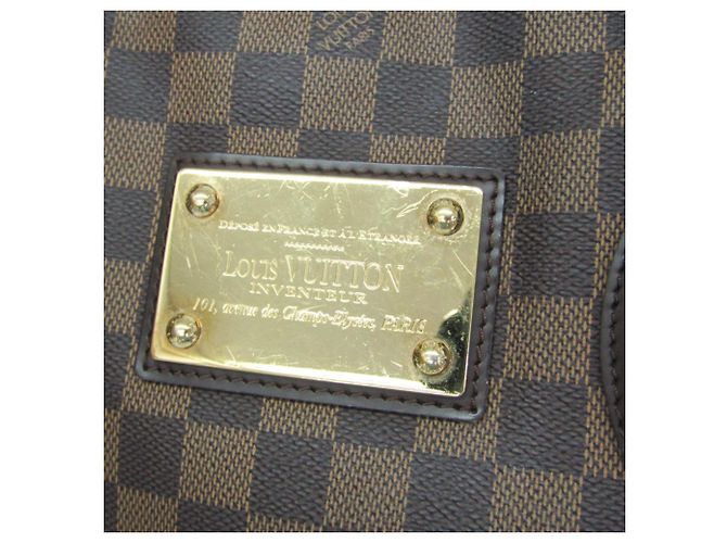 Borsa a tracolla Louis Vuitton Damier Hampstead MM Damier ebene - vista 8