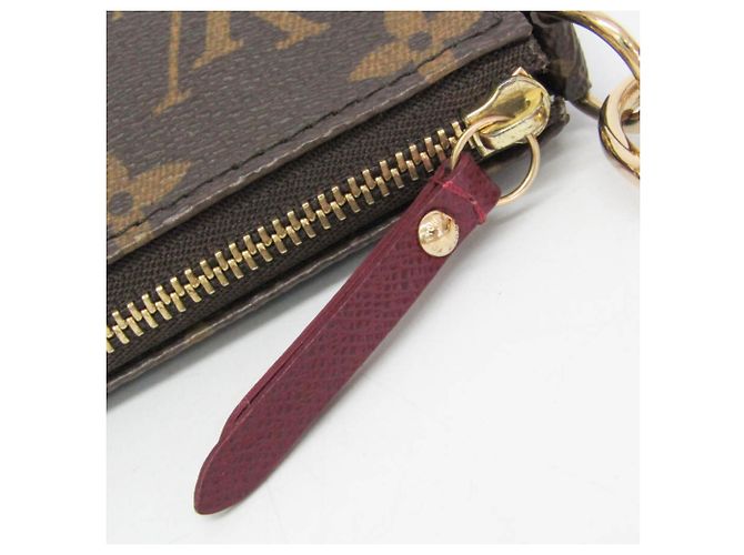 Louis Vuitton Monogram Mini Pochette Accessoires Bordò Monogramma - vista 6
