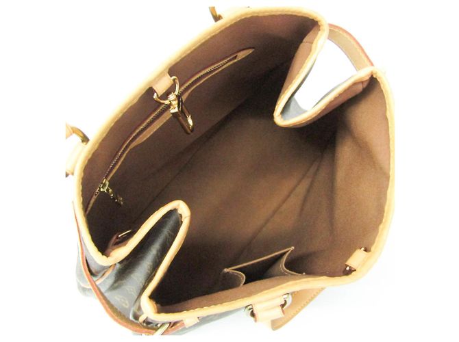 Borsa a tracolla Louis Vuitton Monogram Batignolles Vertical M51153 Marrone - vista 3