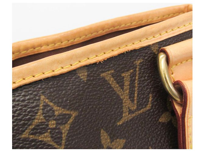 Borsa a tracolla Louis Vuitton Monogram Batignolles Vertical M51153 Marrone - vista 9