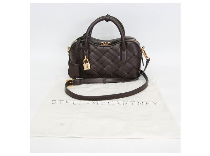 Stella Mc Cartney Borsa a tracolla Stella McCartney Rider Marrone scuro - vista 2