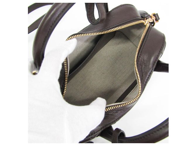 Stella Mc Cartney Borsa a tracolla Stella McCartney Rider Marrone scuro - vista 4