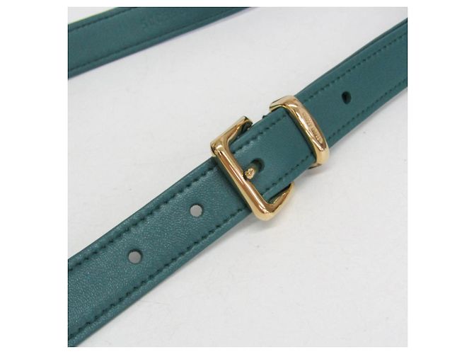 Borsa cintura Miu Miu Matelassé Mini 5CC568 Verde - vista 9