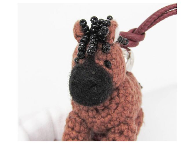 Charm per borsa in pelle Loewe - Horse Charm 2026 Capsule Collection Marrone Nero - vista 7