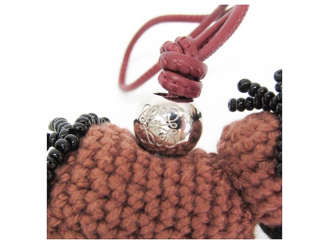 Charm per borsa in pelle Loewe - Horse Charm 2026 Capsule Collection Marrone Nero - vista 9