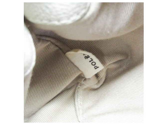 Borsa POLÈNE Numéro Neuf Mini Bianco sporco - vista 14